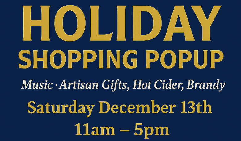 Holiday Shopping Popup
