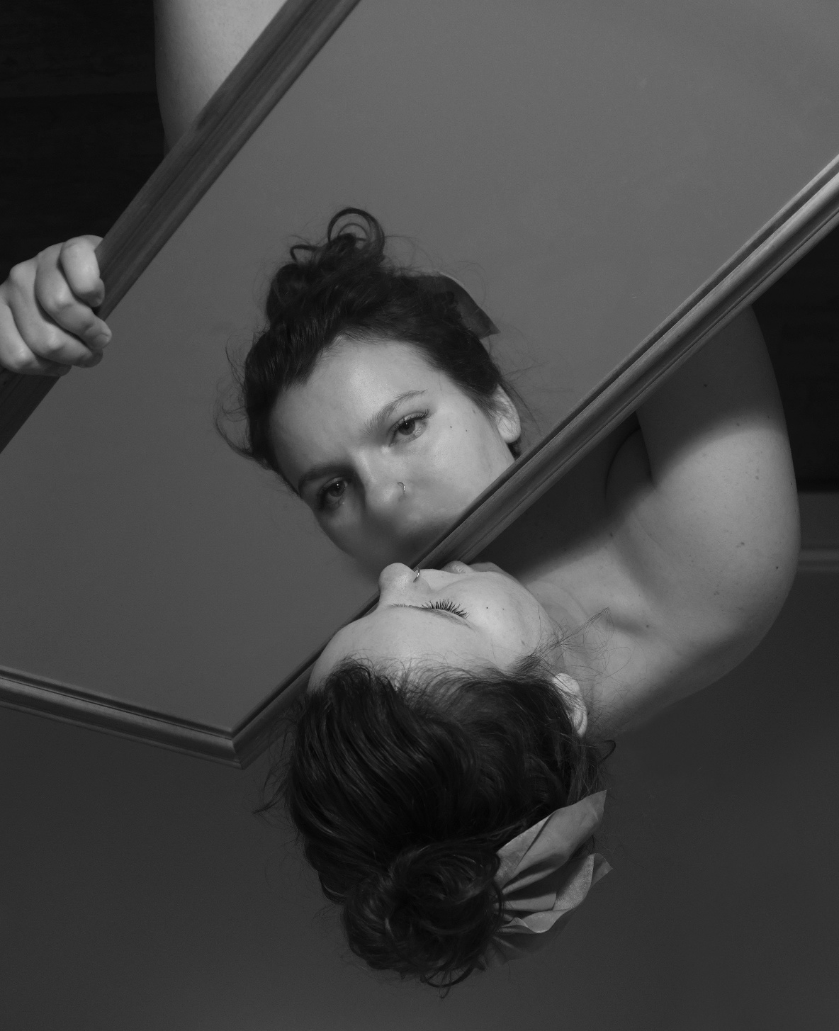 Mary Mathis. Self-portrait, from the series, “My Mother Lives in You,” Washington D.C. 2018.