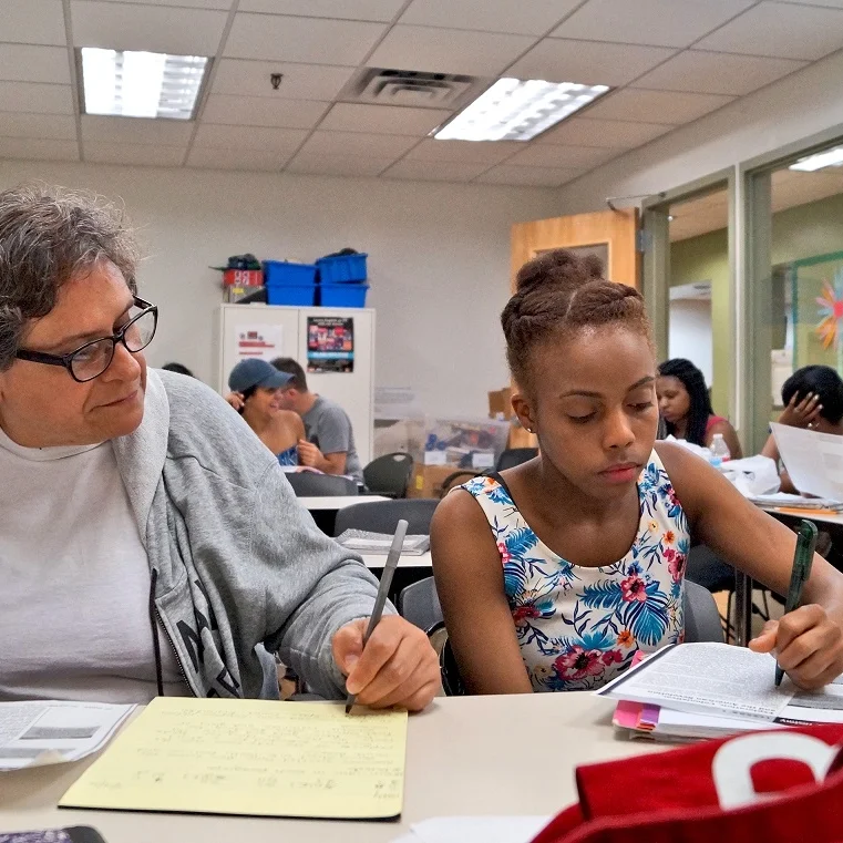 Members of our Adult Education classes.