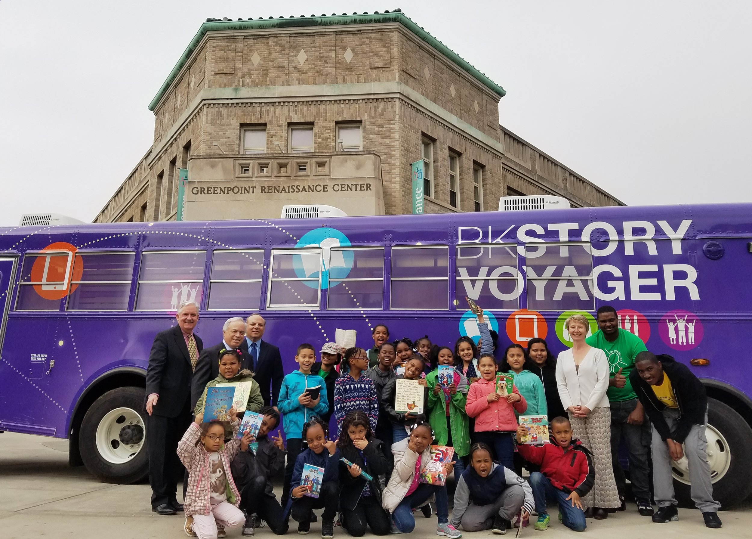 The BK Story Voyager is the flagship of a new literacy immersion strategy that will facilitate reading and deepen our students' connection to school where evidence indicates school under-performance.