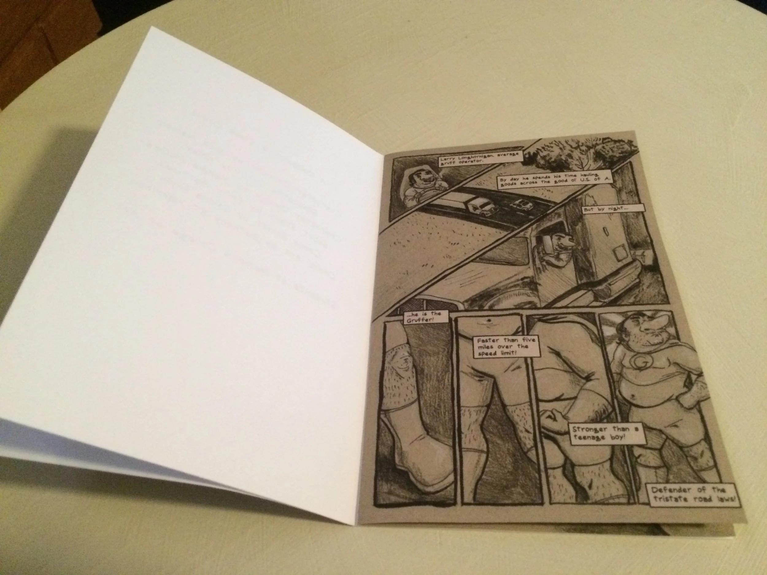 First page of The Gruffer