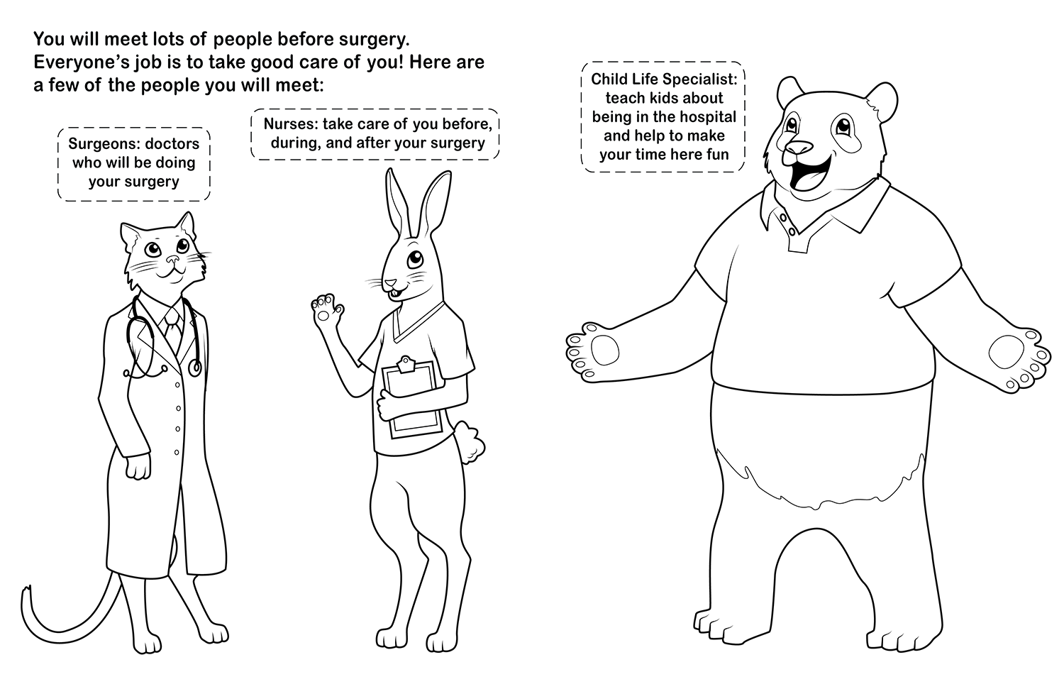 FinishI finished the line art and fixed up the panda by adjusting thickness of the lines on its paws and other aspects. Because LeBonheur was founding by a knitting group, they like to incorporate sewing into their logo. I referenced to it with a da…