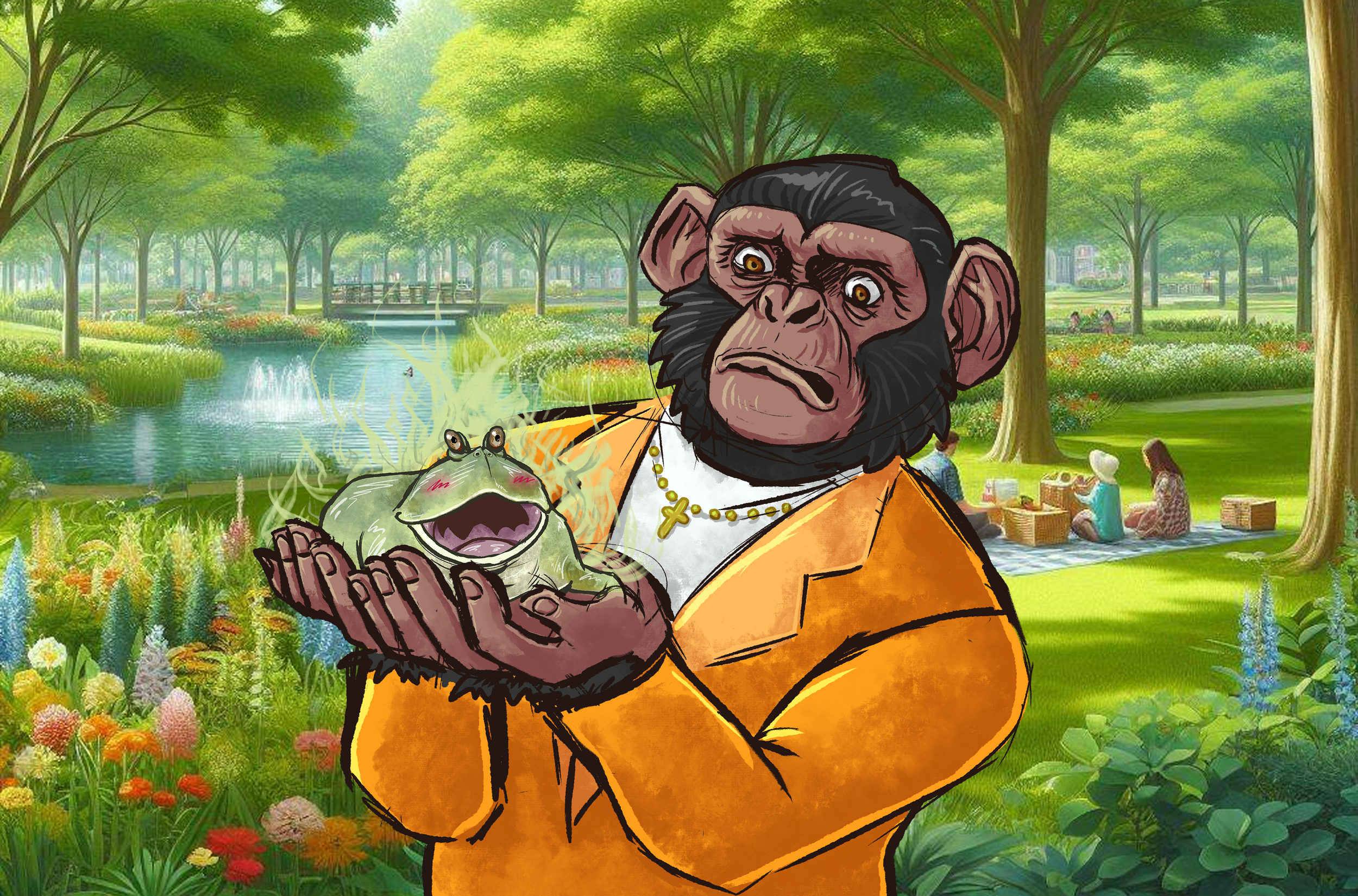 Monkey Man with Stinky Frog.png