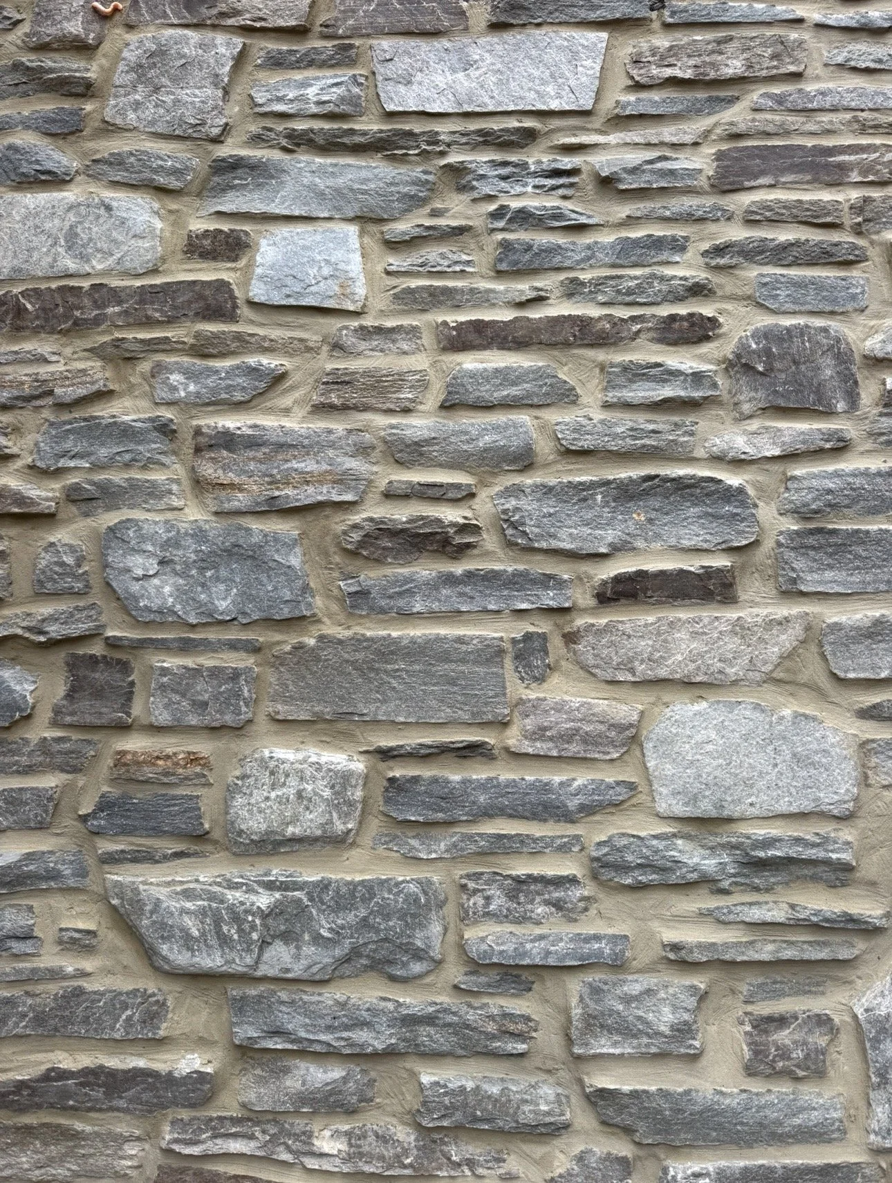 Stone exterior on a new build in Chattanooga