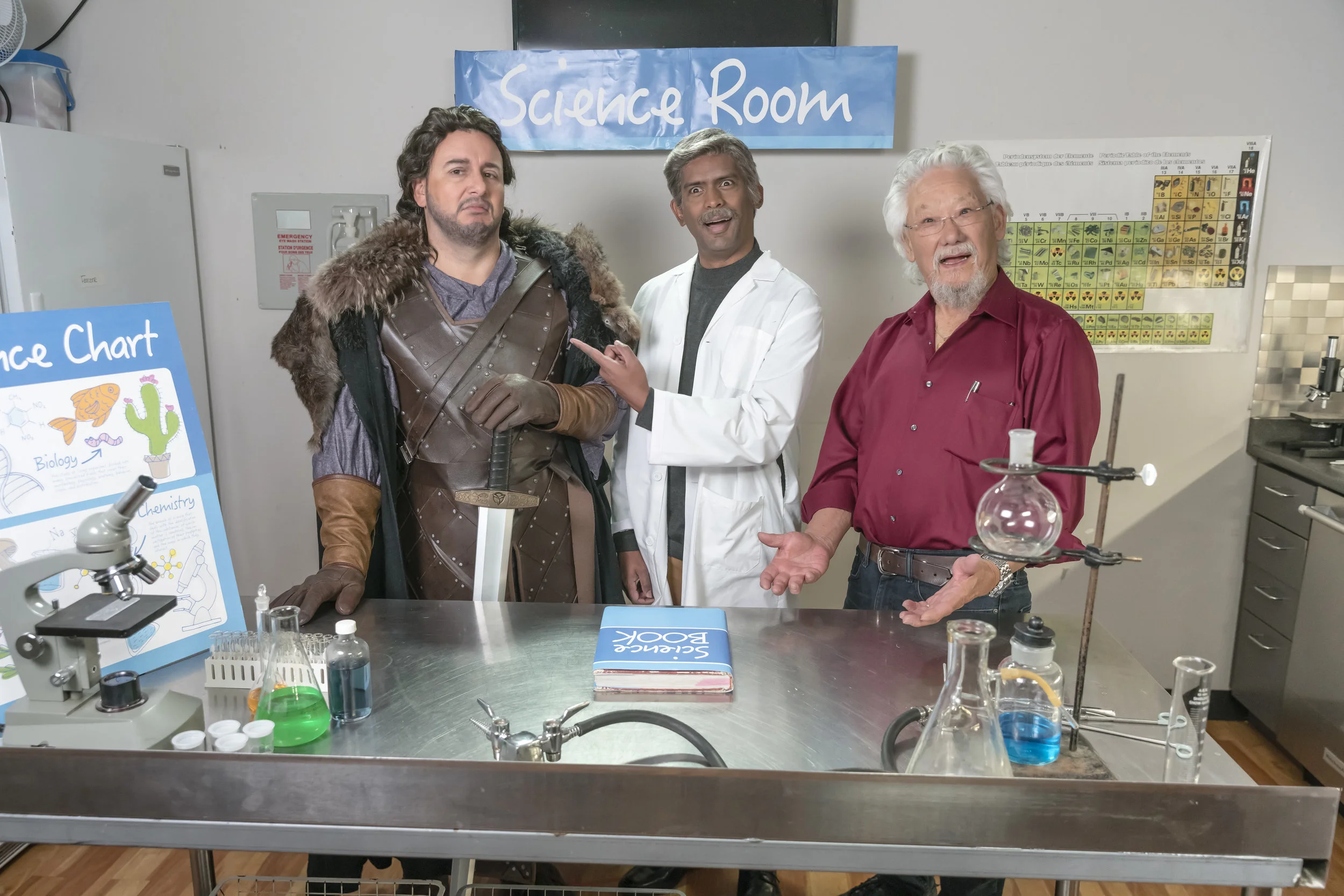 Jon Snow (Craig Lauzon), a scientist (Darryl Hinds), and special guest David Suzuki learn that thanks to climate change, “winter is coming.”
