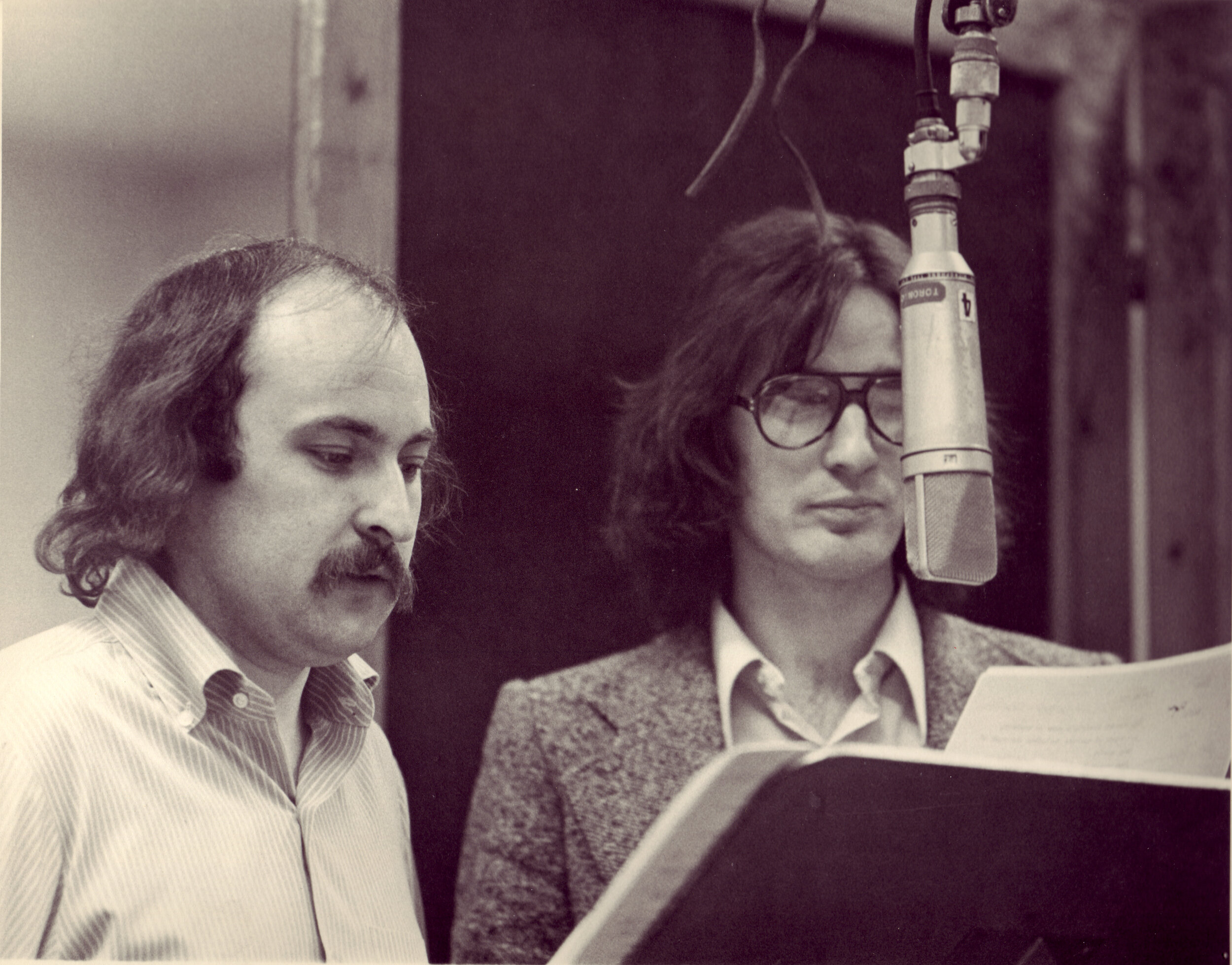1971 - The Jest Society performs on CBC Radio - Roger Abbott and Don Ferguson.jpg