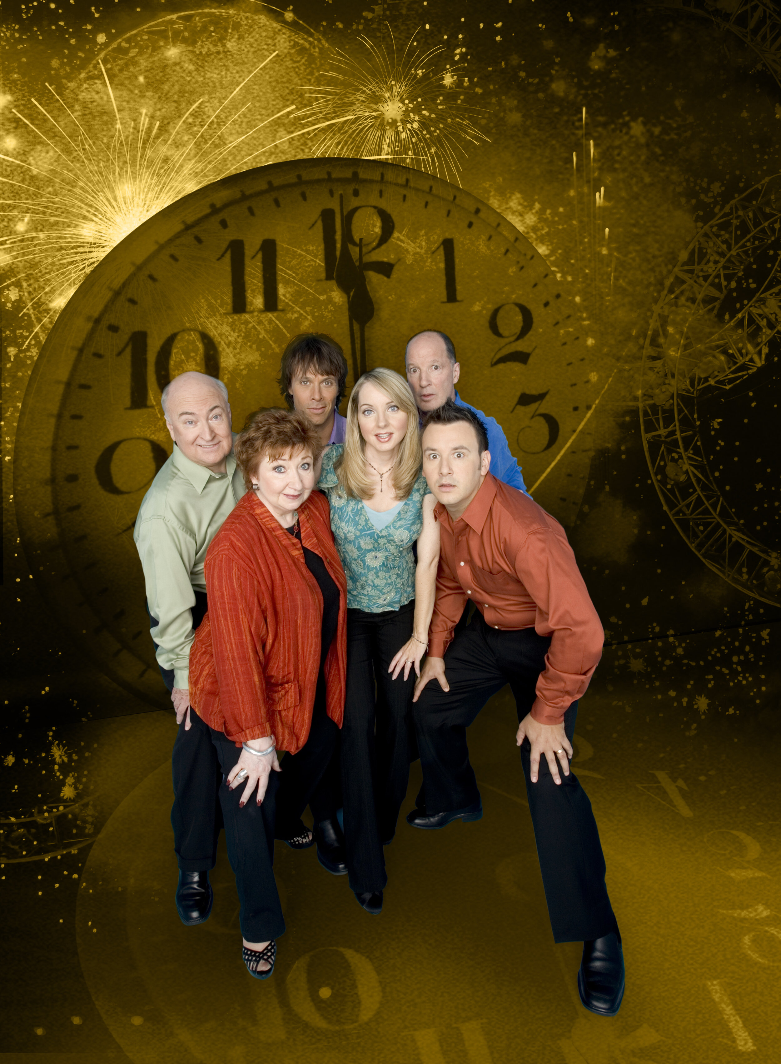 2006 - NYE cast - Roger Abbott, Luba Goy, Alan Park, Jessica Holmes, Don Ferguson, Craig Lauzon.jpg