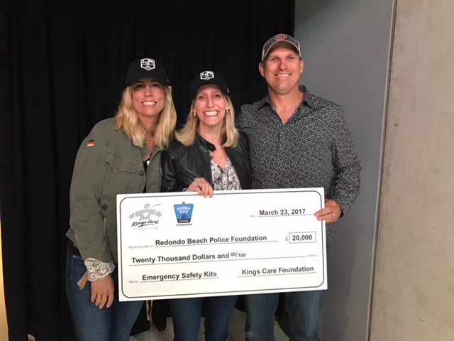  Redondo Beach Volunteer Shawna Landon, RBPF Executive Director Taulene Kagan, and RBPF Board Member John Katnik 