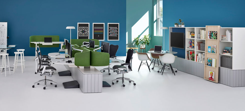 How Do You Make Space For Collaboration, Herman Miller Canvas Bookcase