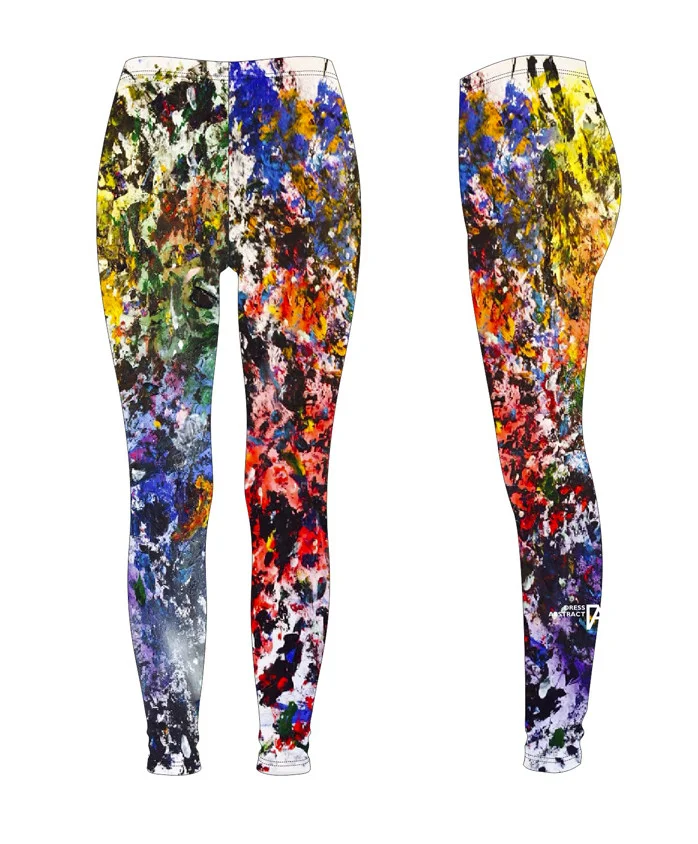 Leggings "Between White & Black"