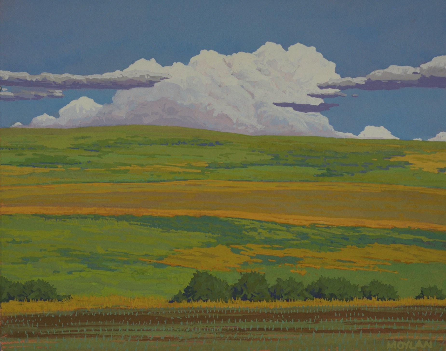 Storm Over the Hill