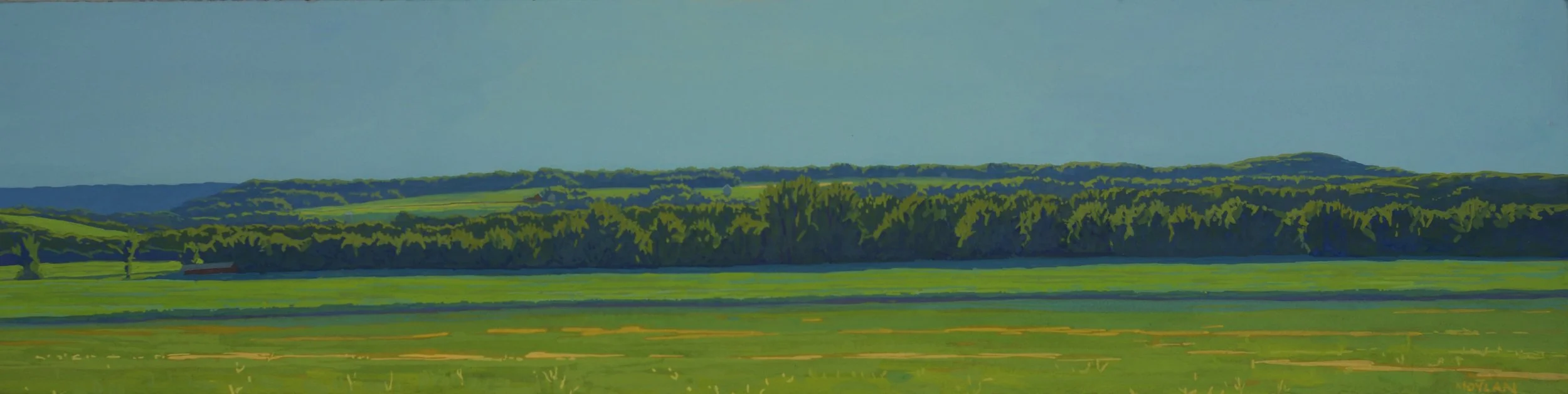 Fields Along Route Forty