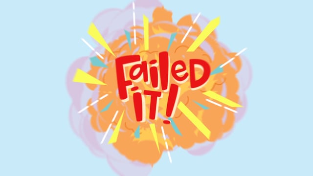 Failed It! is an extension of the idea “Nailed It”, which is a phrase used to express success after achieving something seemingly difficult with relative ease. However, “Failed It!” is to emphasize the idea that a task could also be