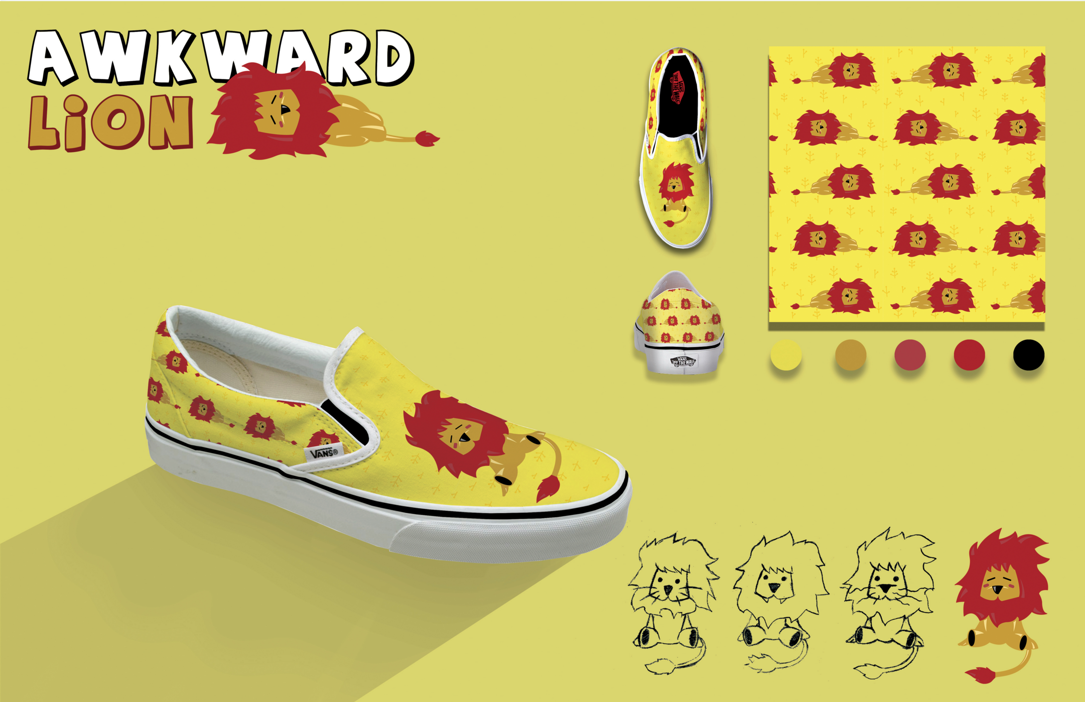     "Awkward Animals" shoe line.          