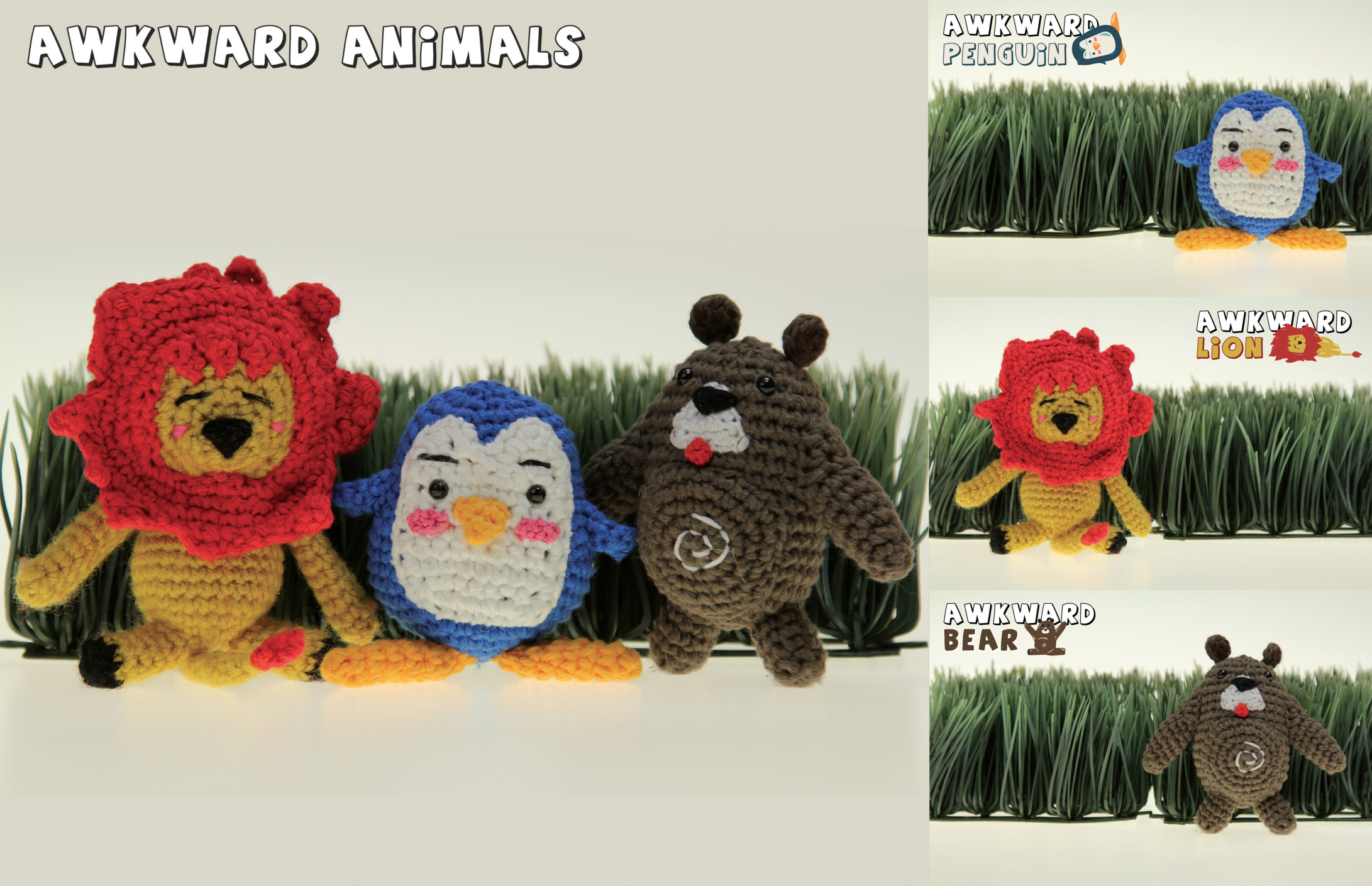     "Awkward Animals" plush line.       