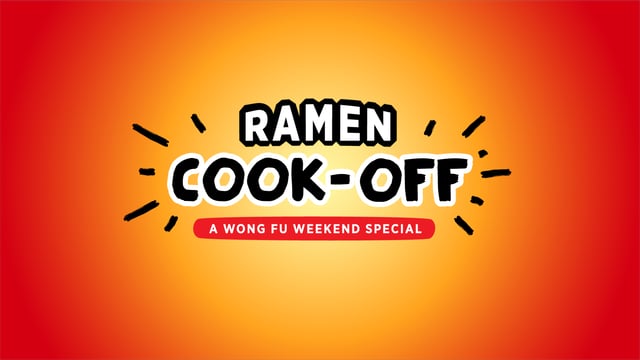 Ramen Cook-Off is a cook off special that showcases youtube stars, musicians, and actors alike compete in making the best ramen dish. Logo design by Wesley Chan / Animation by Philip Park