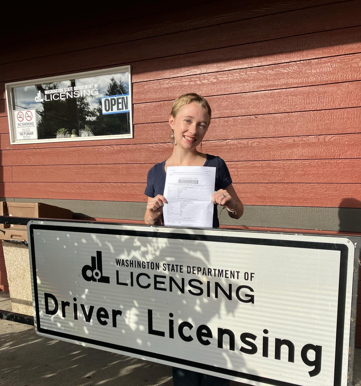 Today&rsquo;s the day!! New driver on the road! Congratulations @sylviaperrin_ 💜
