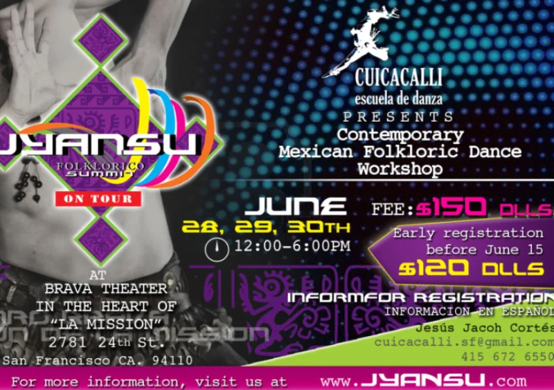 Cuicacalli presents Master Workshops in Contemporary Mexican Folklorico