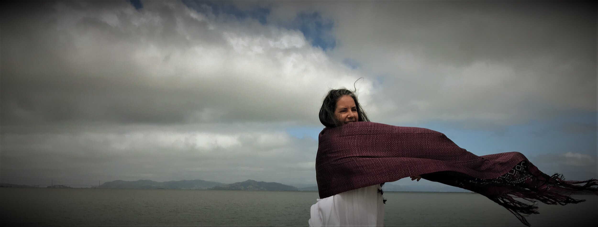 Maria in the Wind by the Bay filtered photo by Marina Romani.jpg