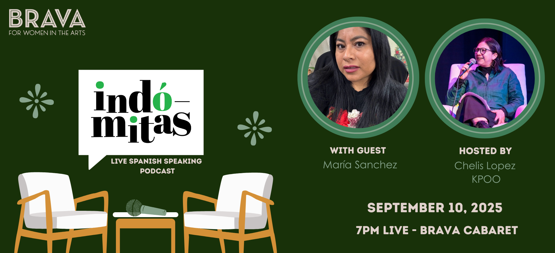 Indómitas: Live Podcast