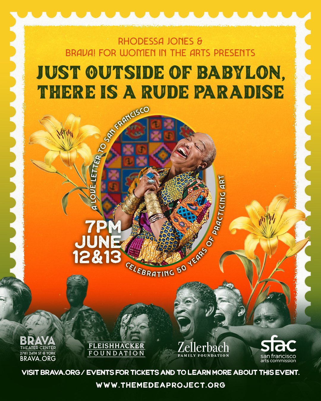 Rhodessa Jones Returns to the Stage, “Just Outside of Babylon, There Is a Rude Paradise”