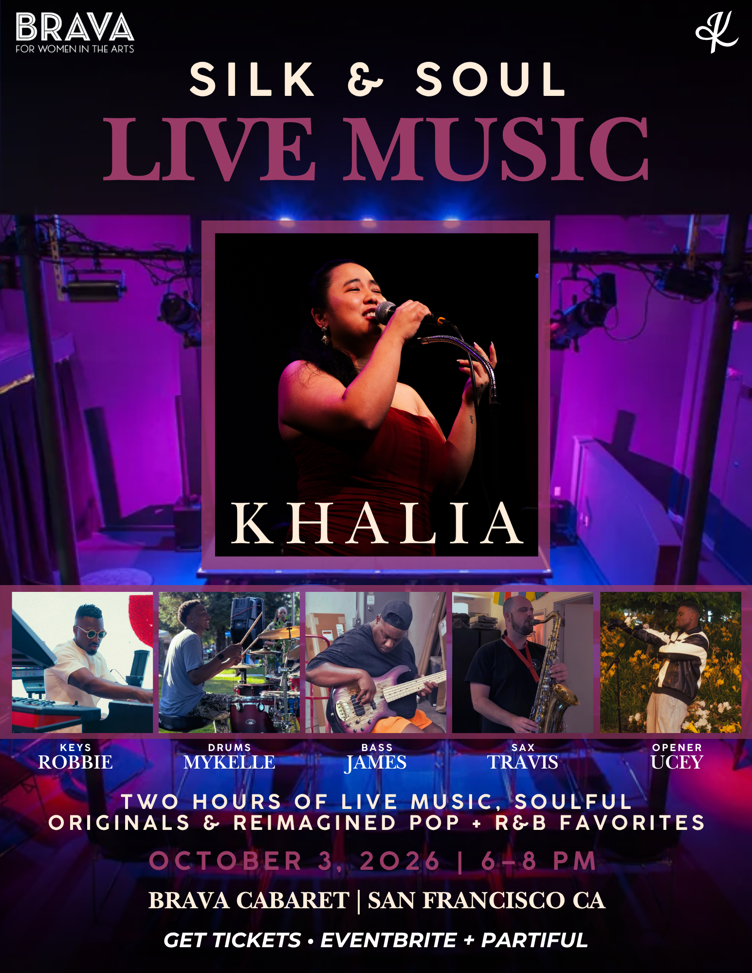 Live Music with Khalia: Silk &amp; Soul