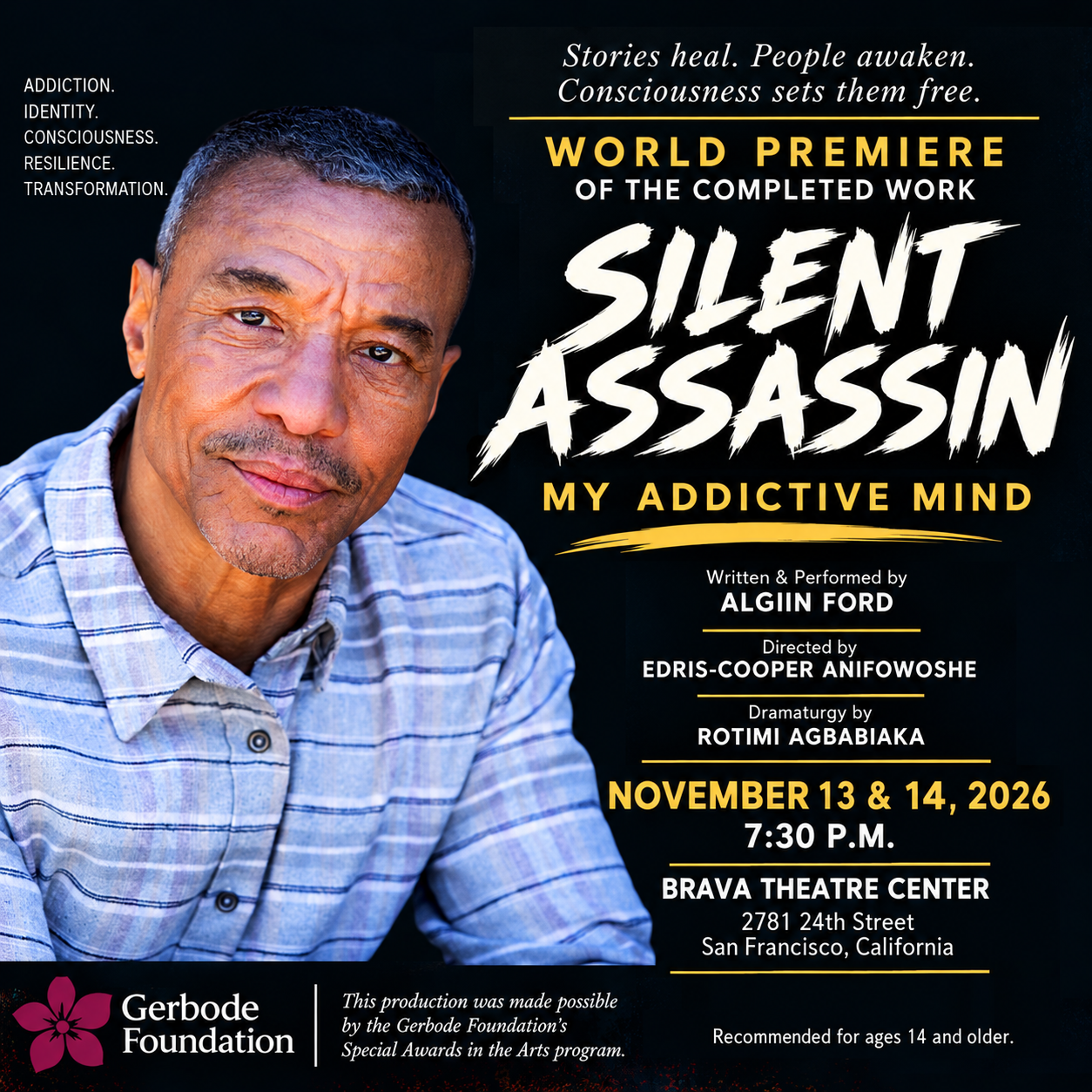 ALGIIN FORD’S SILENT ASSASSIN: MY ADDICTIVE MIND