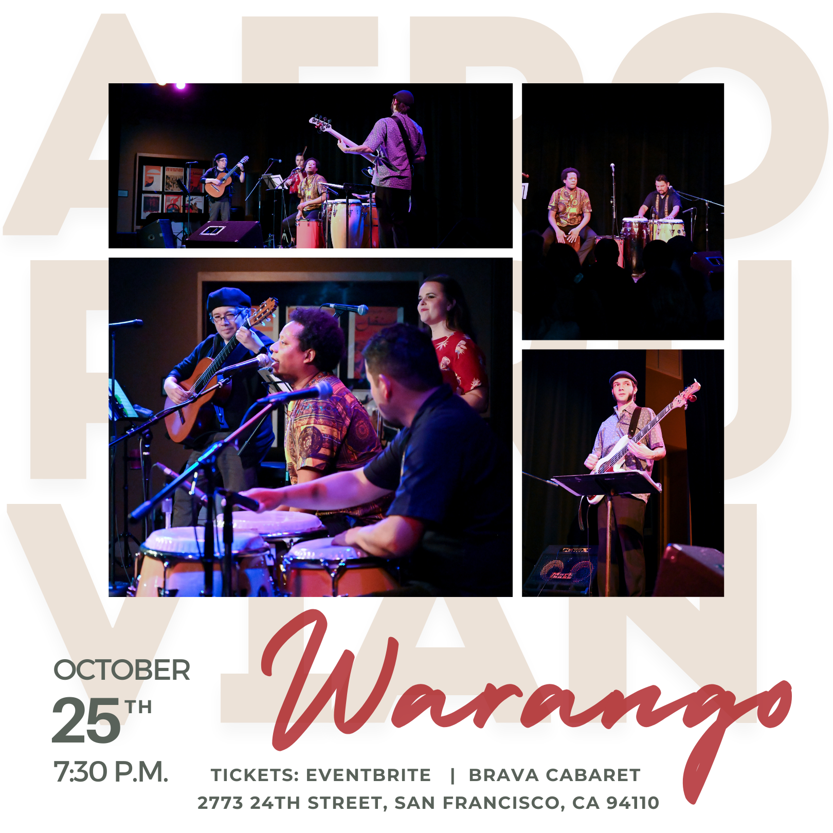 Warango: Live in Concert — Brava for Women in the Arts