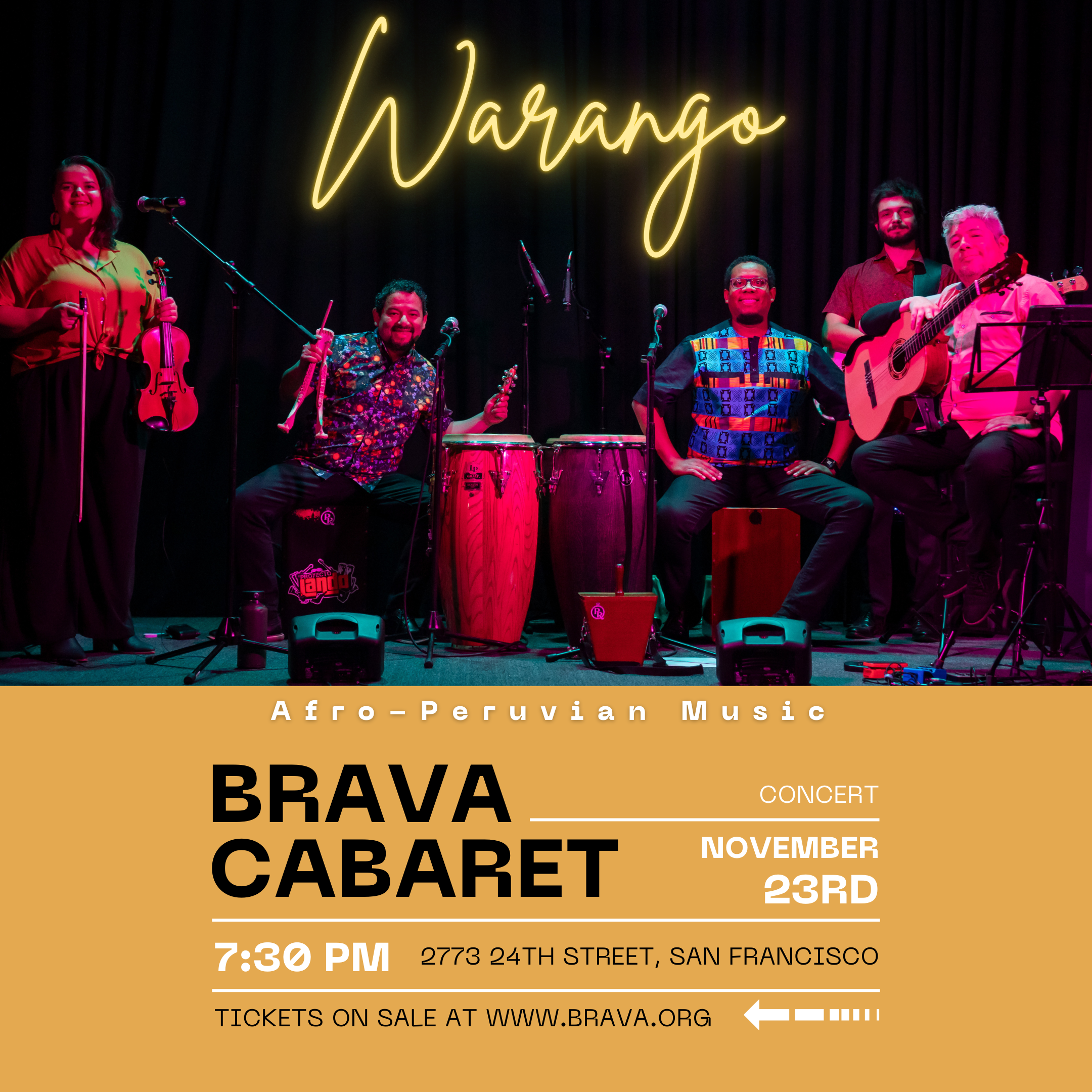 Warango Warango: Live in Concert — Brava for Women in the Arts