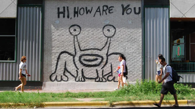 Austin TX has great textures, greenery, and grit.