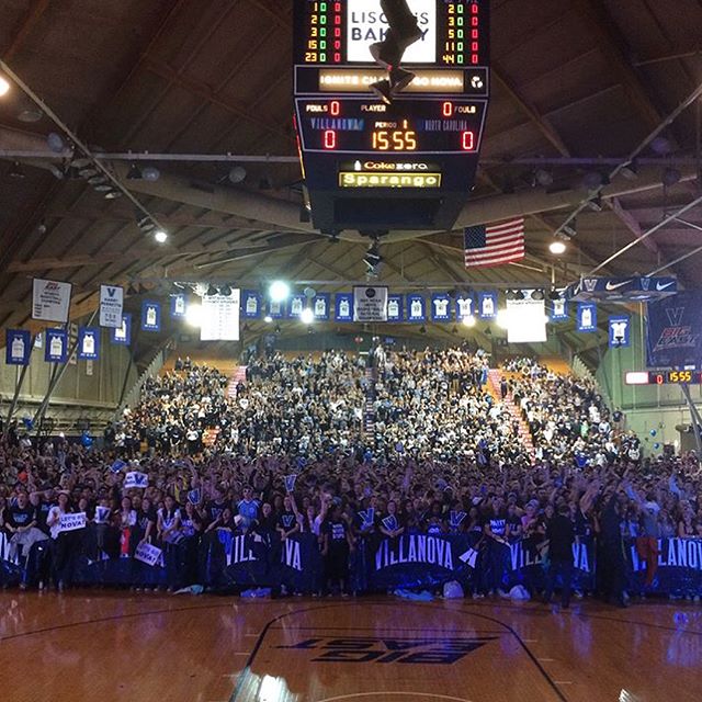 Congratulations to @villanovau x @novambb x @novaathletics on the amazing win tonight! #TBEventsMedia