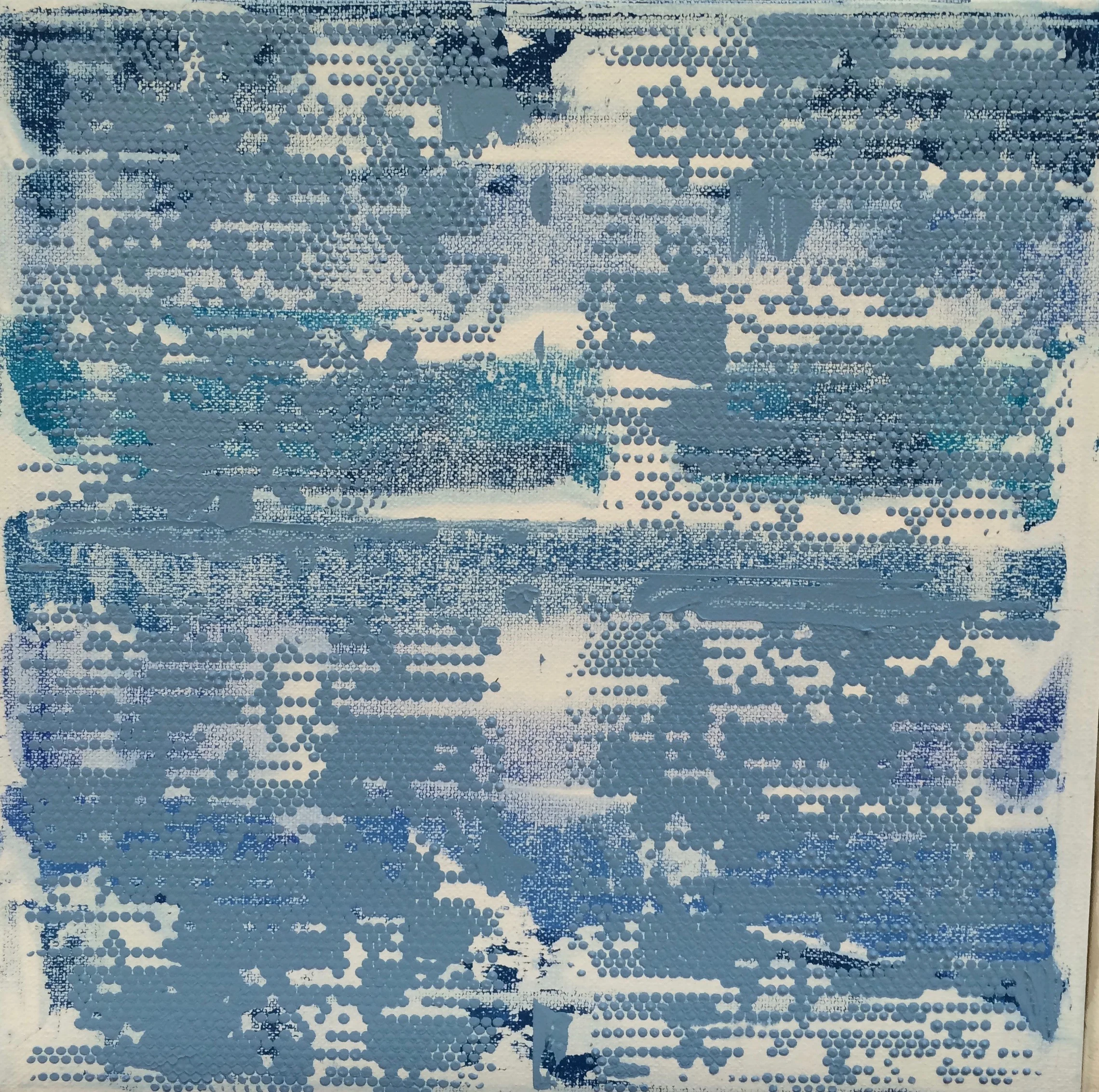 28. Manheimer_Little Blue Dot Matrix, 2015,12%22 x 12%22, acrylic on canvas.jpg