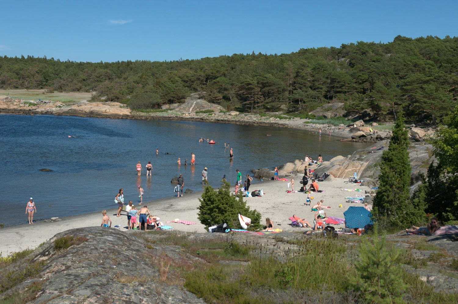 Storesand er blant Oslofjordens mest attraktive bade- og rekreasjonsområder. Foto: Oslofjordens Friluftsråd