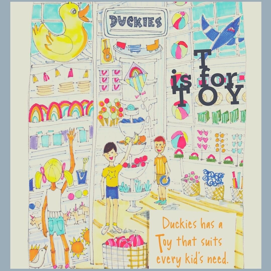 T is for T O Y! We love visiting Duckies in Seaside to pick out a new summer toy! Where&rsquo;s your favorite place to visit in the summer? Tag us in all your summer fun A to Z. The more you tag us the more you are entered in our Summer Giveaway!  @d