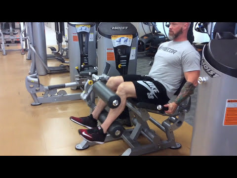 Hoist selectorized Seated Leg Curl