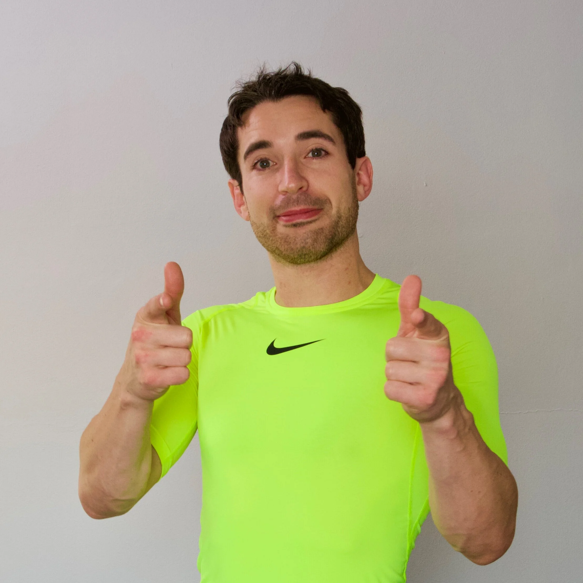 Idris Elba said to put your head down and just swim.