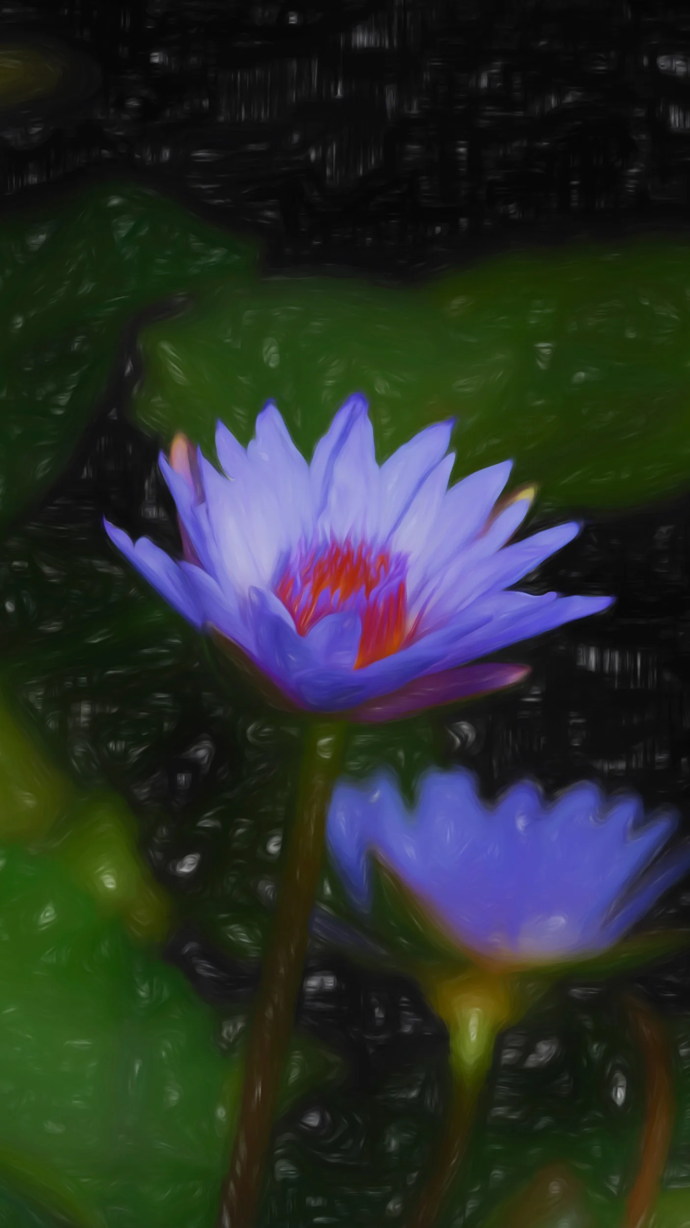 “Campfire Lily Narrowed” - Photography Artist Kevin Sibbitt