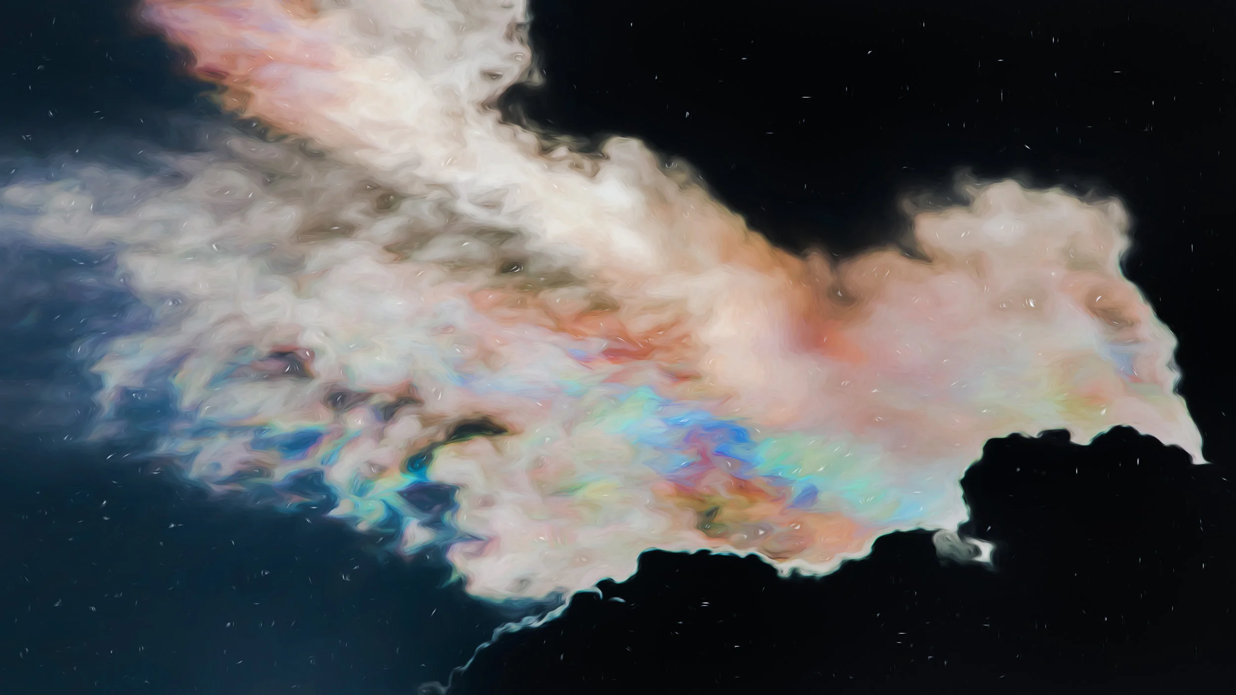 Featured Artwork - “Volcanic Rainbow”