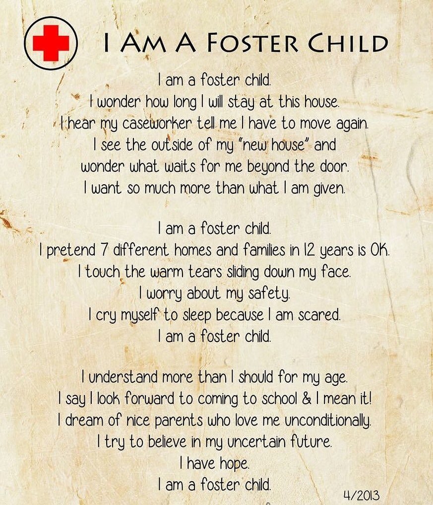 All children want is the same thing we as adults want - whole healthy relationships that make a family 🏡&hearts;️ #fixfostercare #familyfirst #noorphanleftbehind