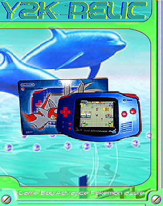 NINTENDO_Game Boy Advance_LIMITED HANDHELD CARTRIDGE SYSTEMS_DOLPPHIN_GLOW_Pokemon azure_POKEMON AZURE EDITION.png