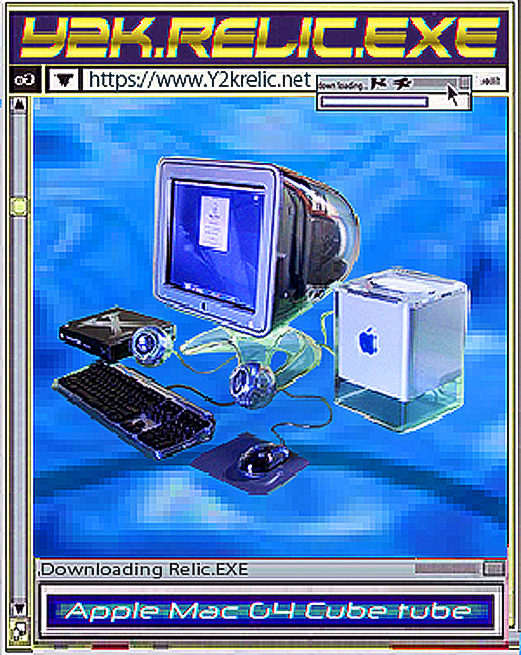 Apple Mac_G4_cube computer_ripple_exe_clear resin silver_tube display.png