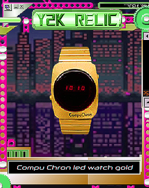 NOS_Compu Chron_led watch_NIGHTLAKE_RECT_gold RED LED_24K GOLD.png