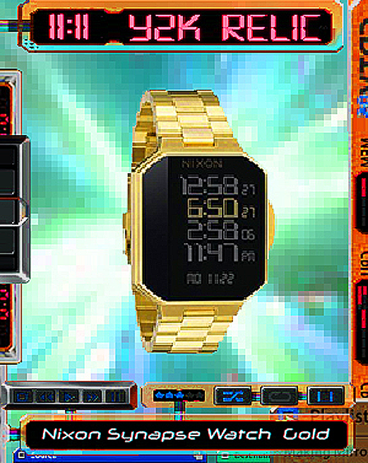 Nixon_Synapse_RETRO FUTURIST Watch_HEAVEN2_PMCD_ONYX Gold LED_GOLD PLATED.png