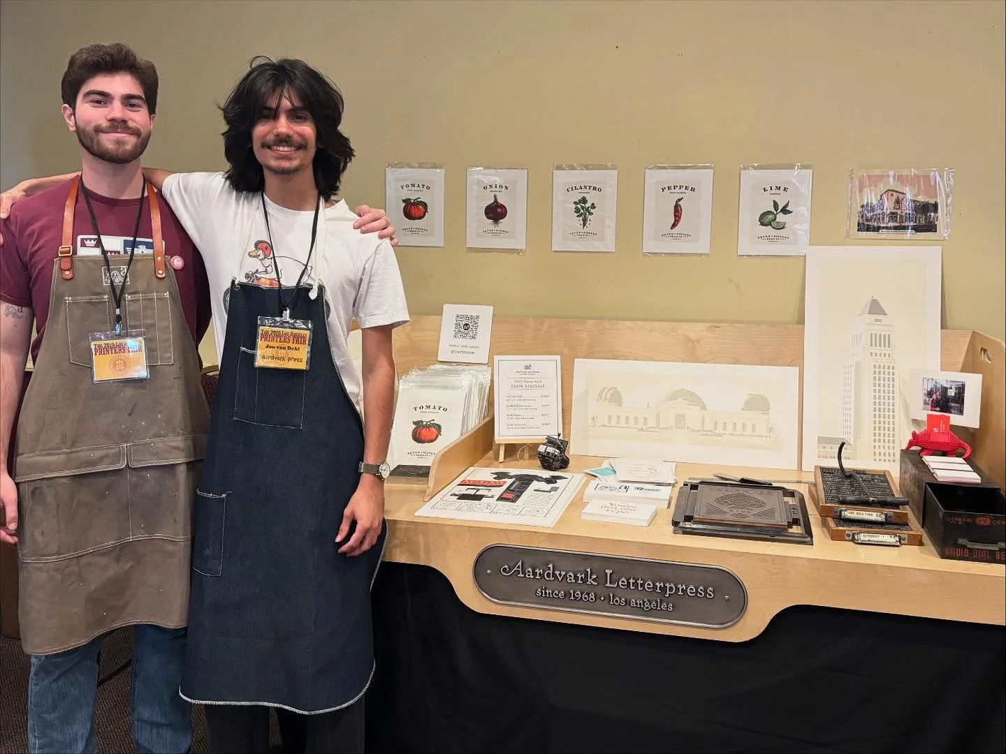 We want to thank each and every person who visited us at the 2025 Los Angeles Printers Fair!  From our Print-O-Matic vending machine to Jon&rsquo;s folding Heidelberg model, we had a blast sharing our prints with everyone and experiencing our first f