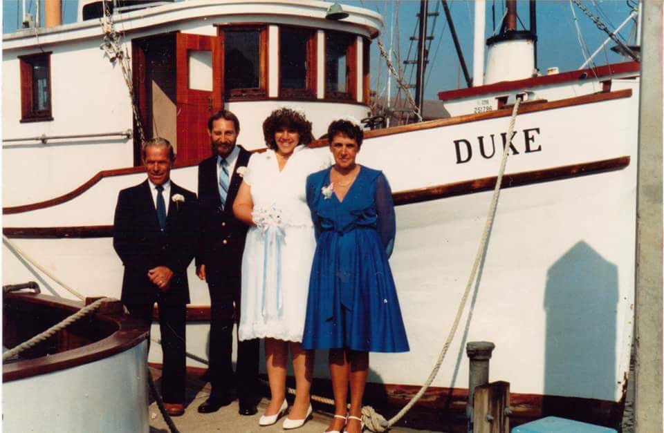  George's daughter was married on the boat 