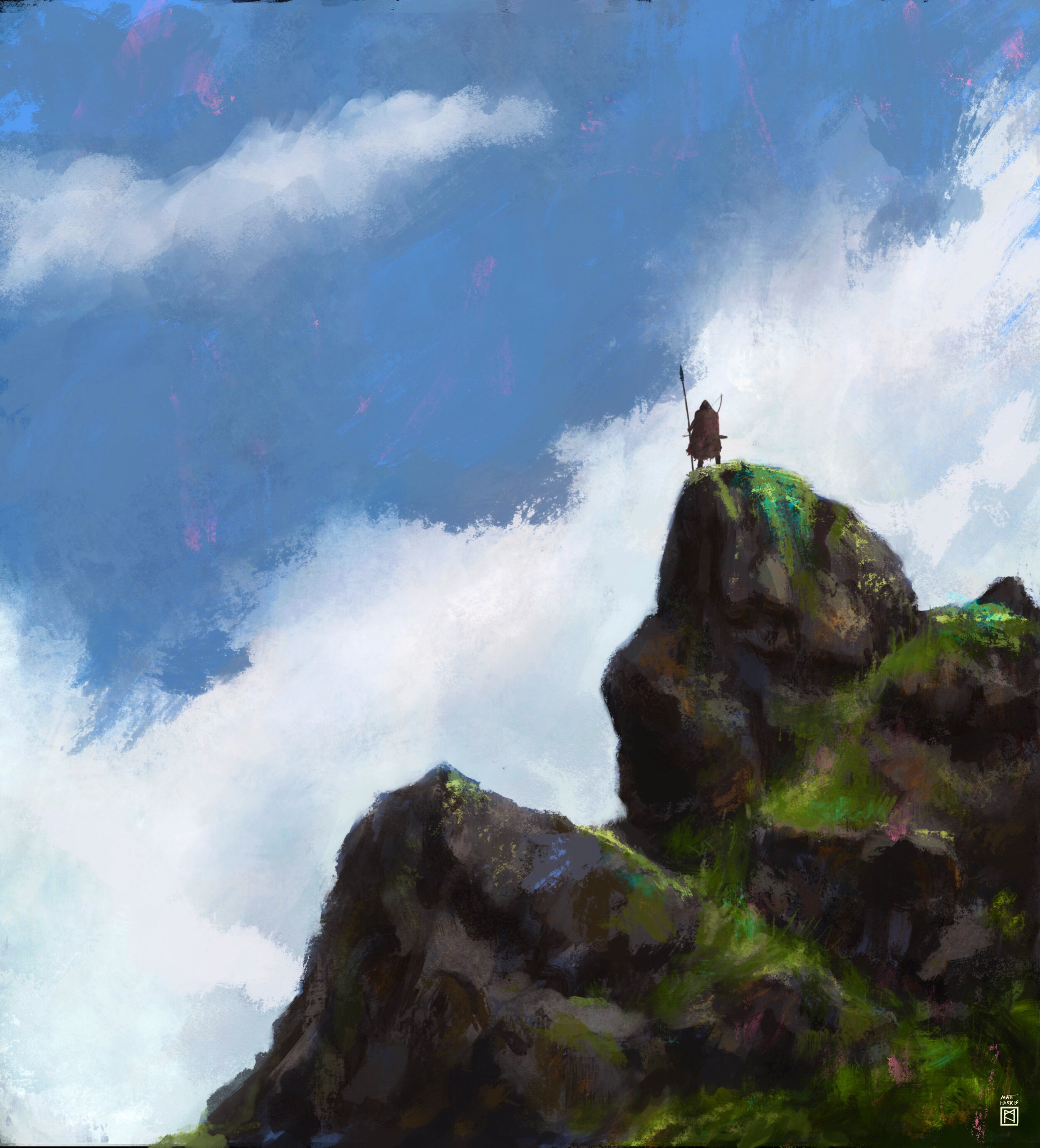 Austyri Landscape Study