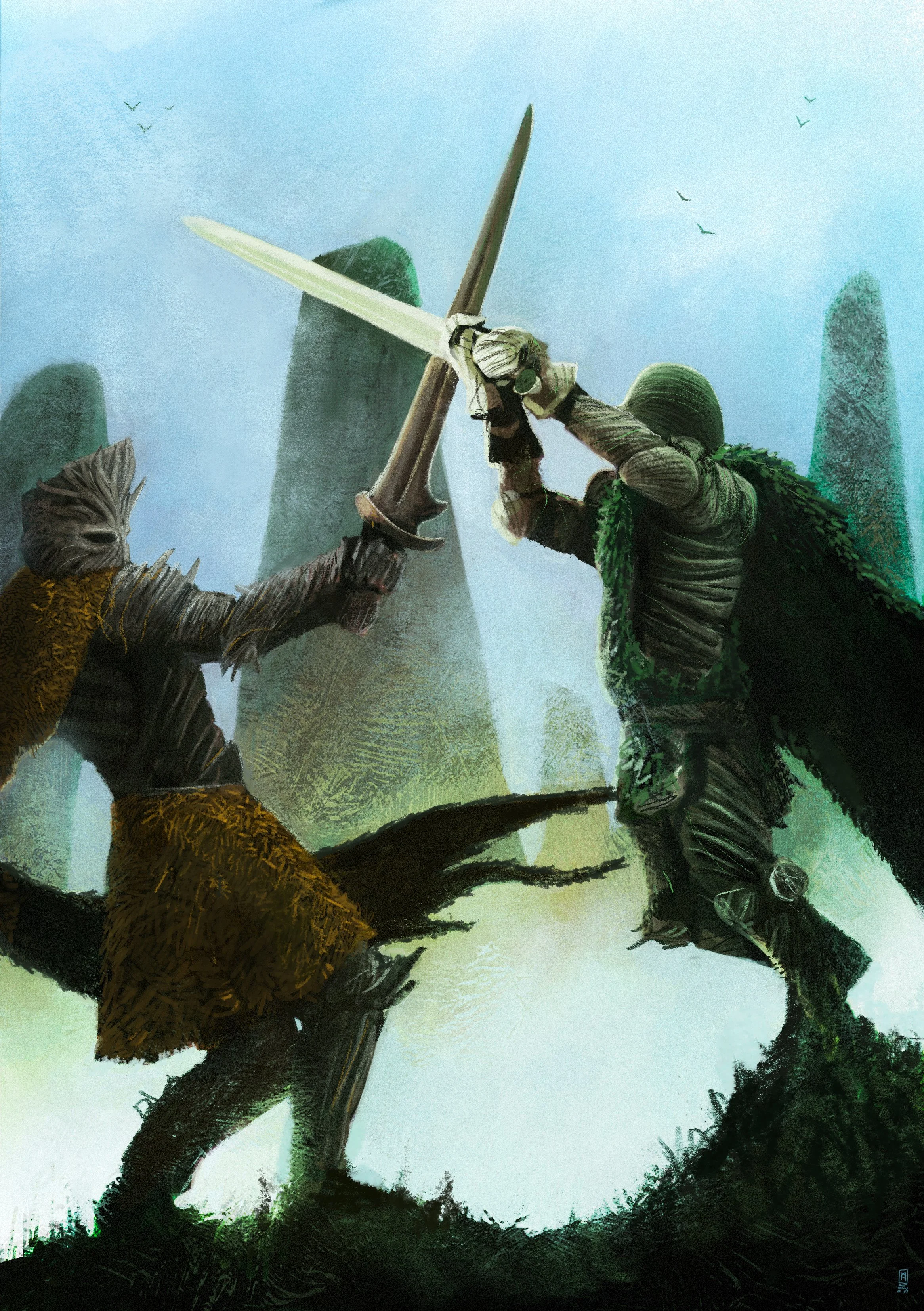 Dueling Tree Knights