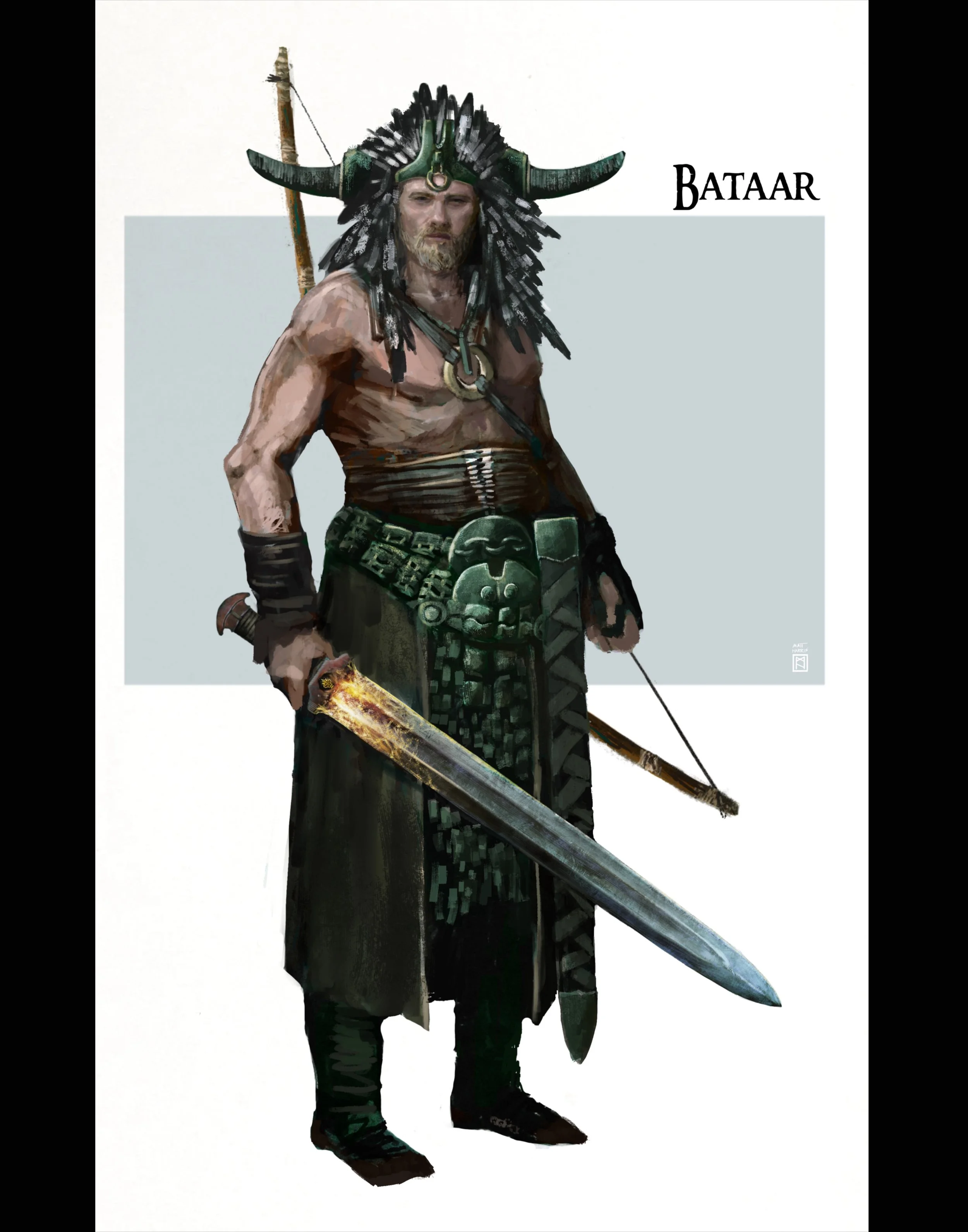 Bataar Character Design