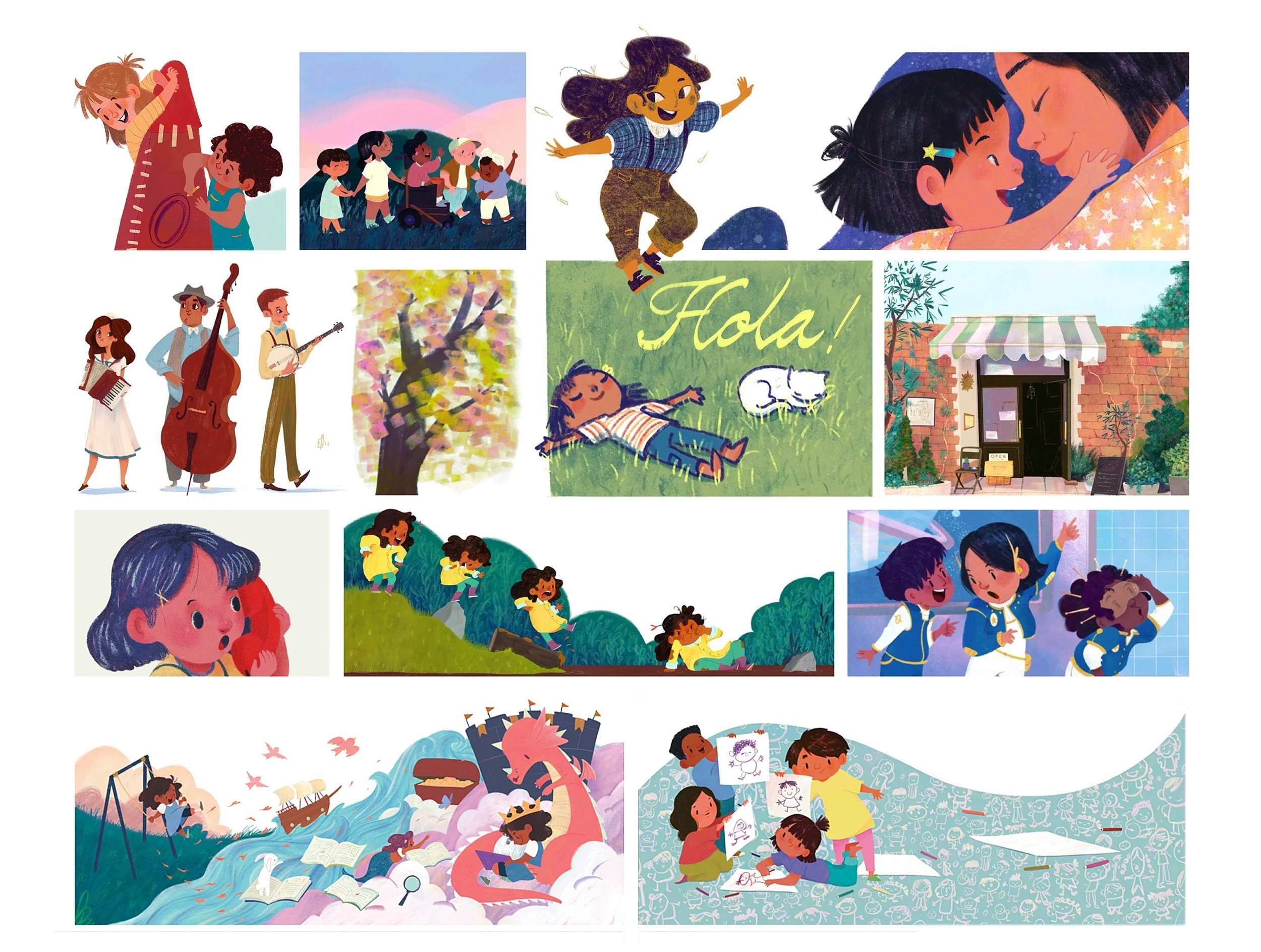 Hi, Erika Rodriguez Medina, a Mexican Award winning illustrator living in Vancouver, British Columbia, Canada. Let's work together!