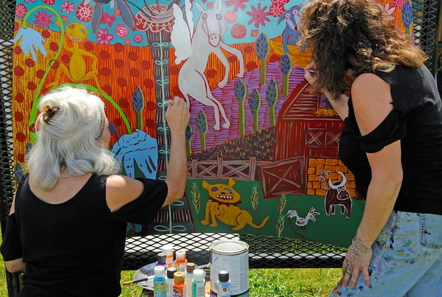 The Evil Twins at work!